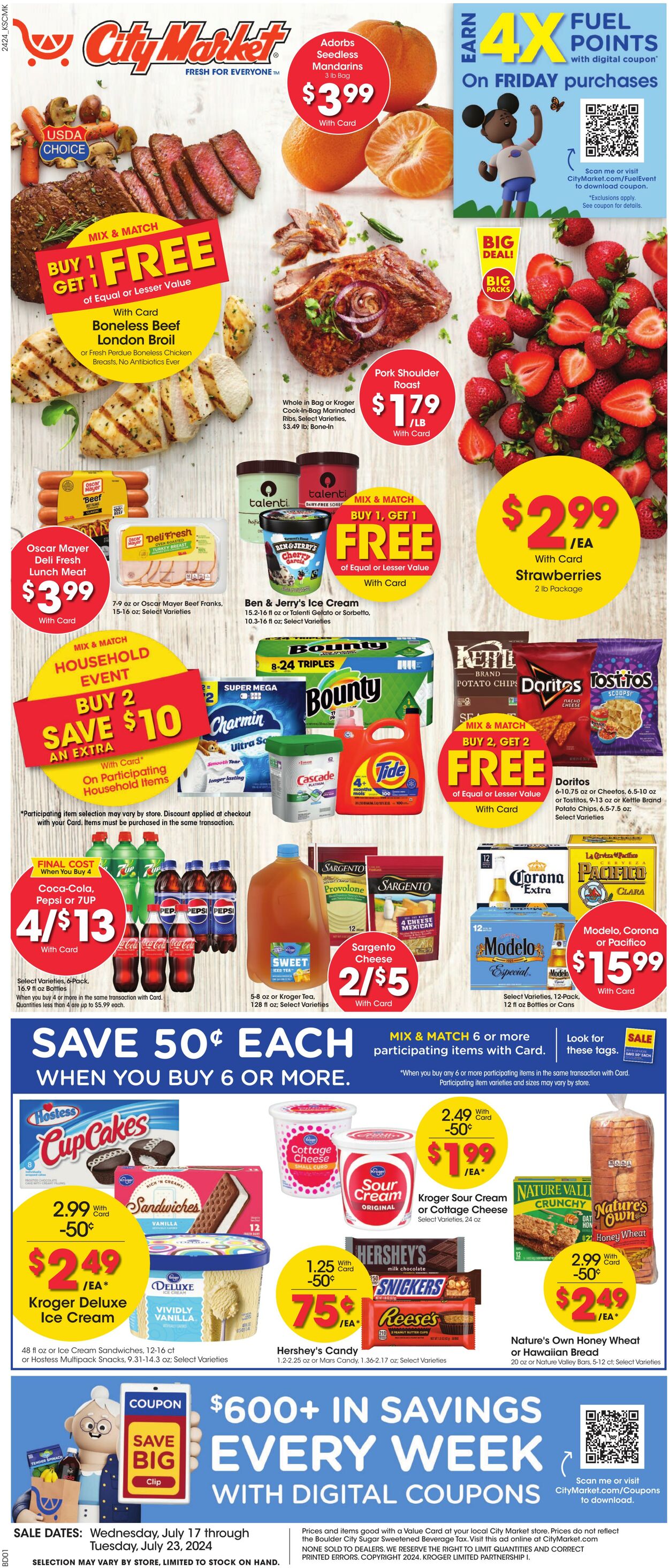 Weekly ad City Market 07/17/2024 - 07/23/2024