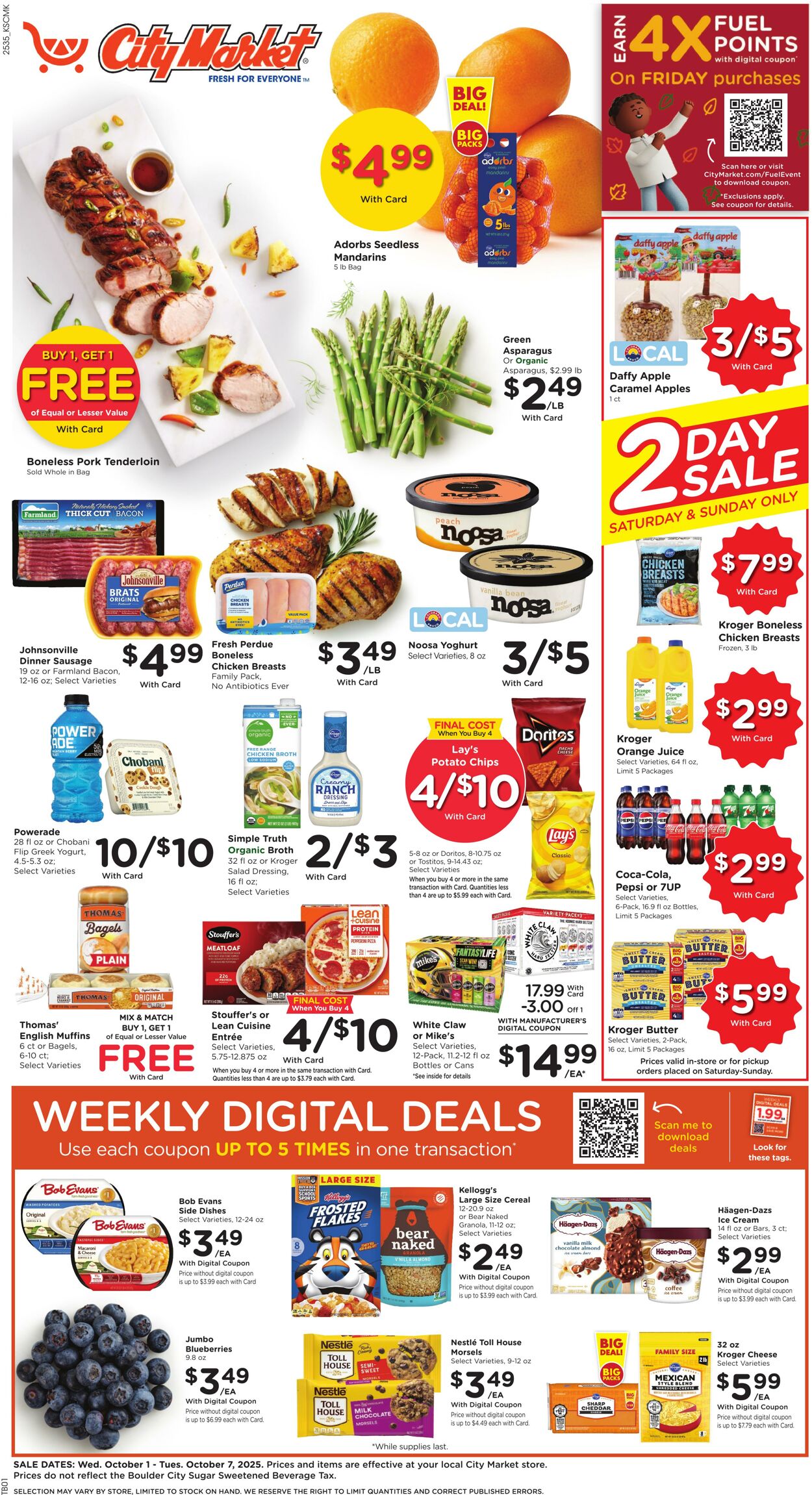 Weekly ad City Market 10/01/2025 - 10/07/2025