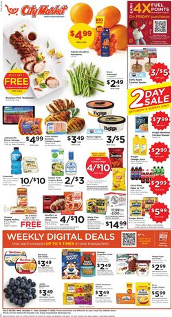 Weekly ad City Market 10/01/2025 - 10/07/2025