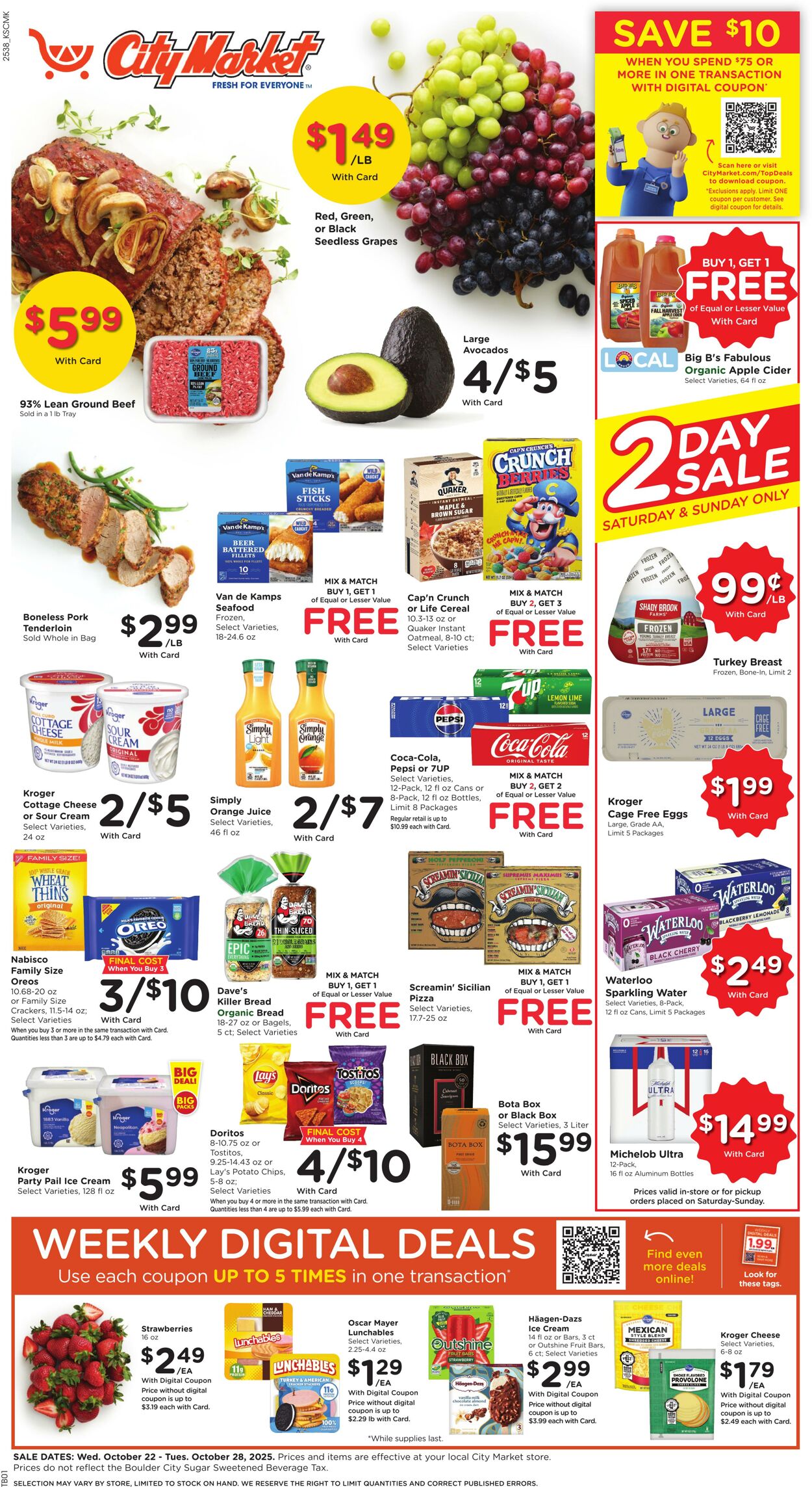 Weekly ad City Market 10/22/2025 - 10/28/2025