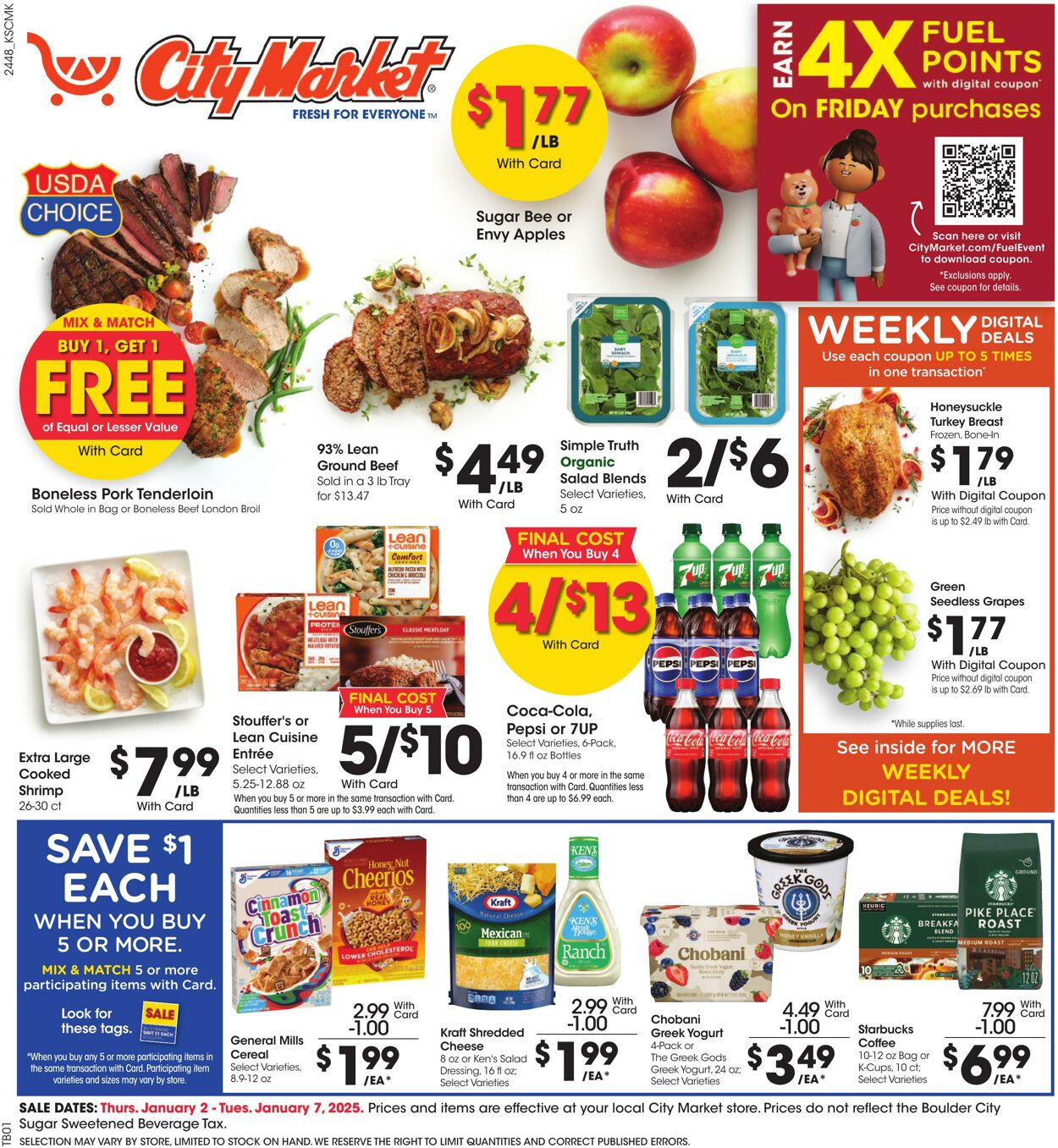 Weekly ad City Market 01/02/2025 - 01/07/2025