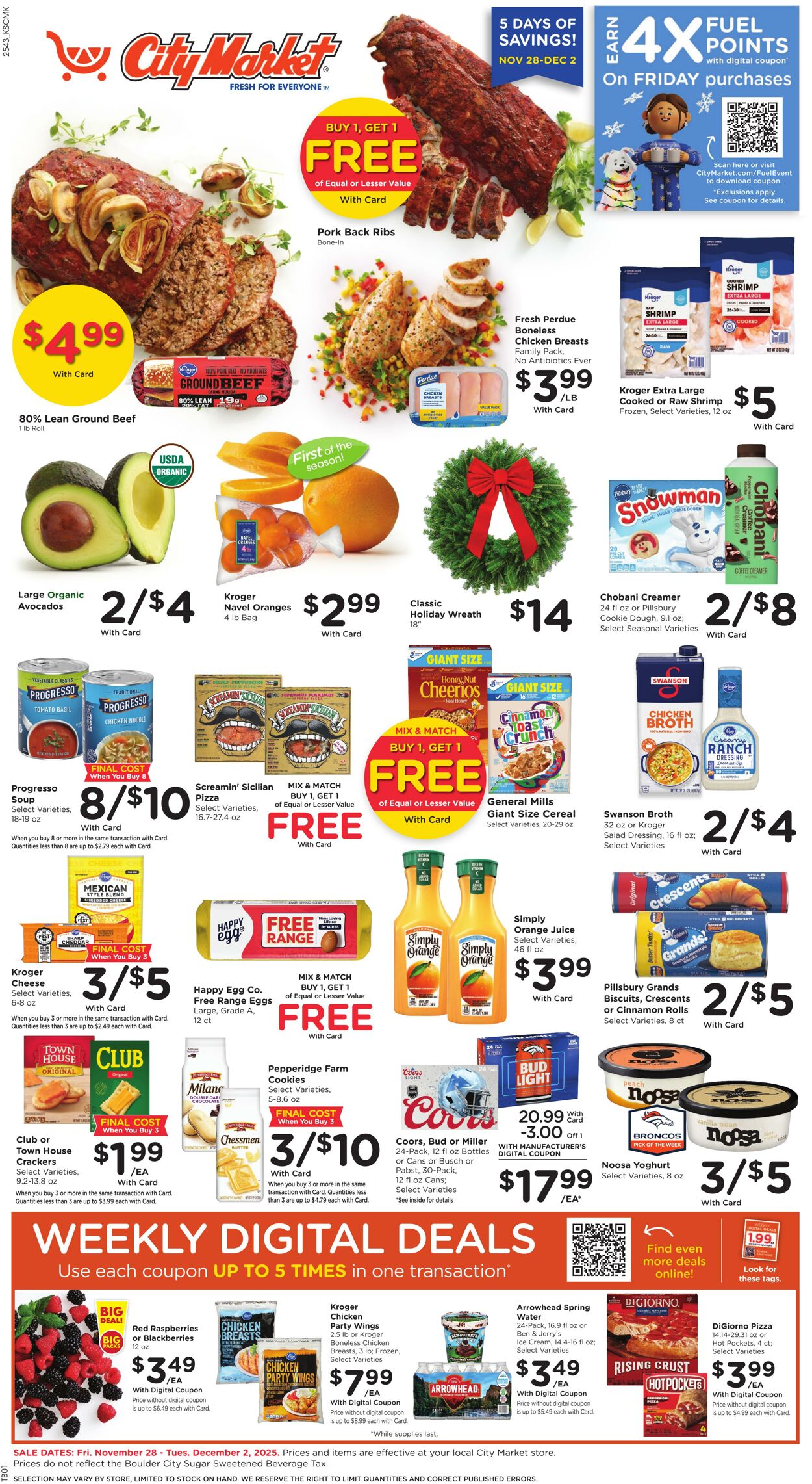 Weekly ad City Market 11/28/2025 - 12/02/2025
