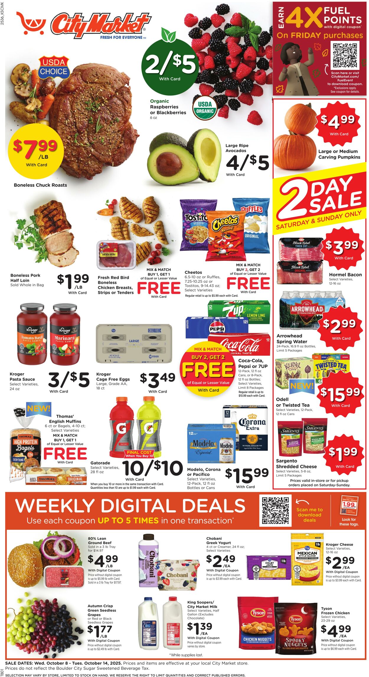 Weekly ad City Market 10/08/2025 - 10/14/2025