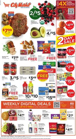 Weekly ad City Market 10/08/2025 - 10/14/2025