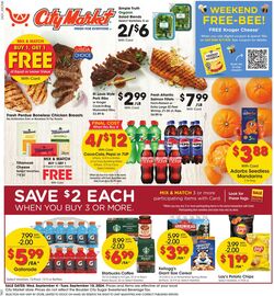 Weekly ad City Market 10/09/2024 - 10/15/2024