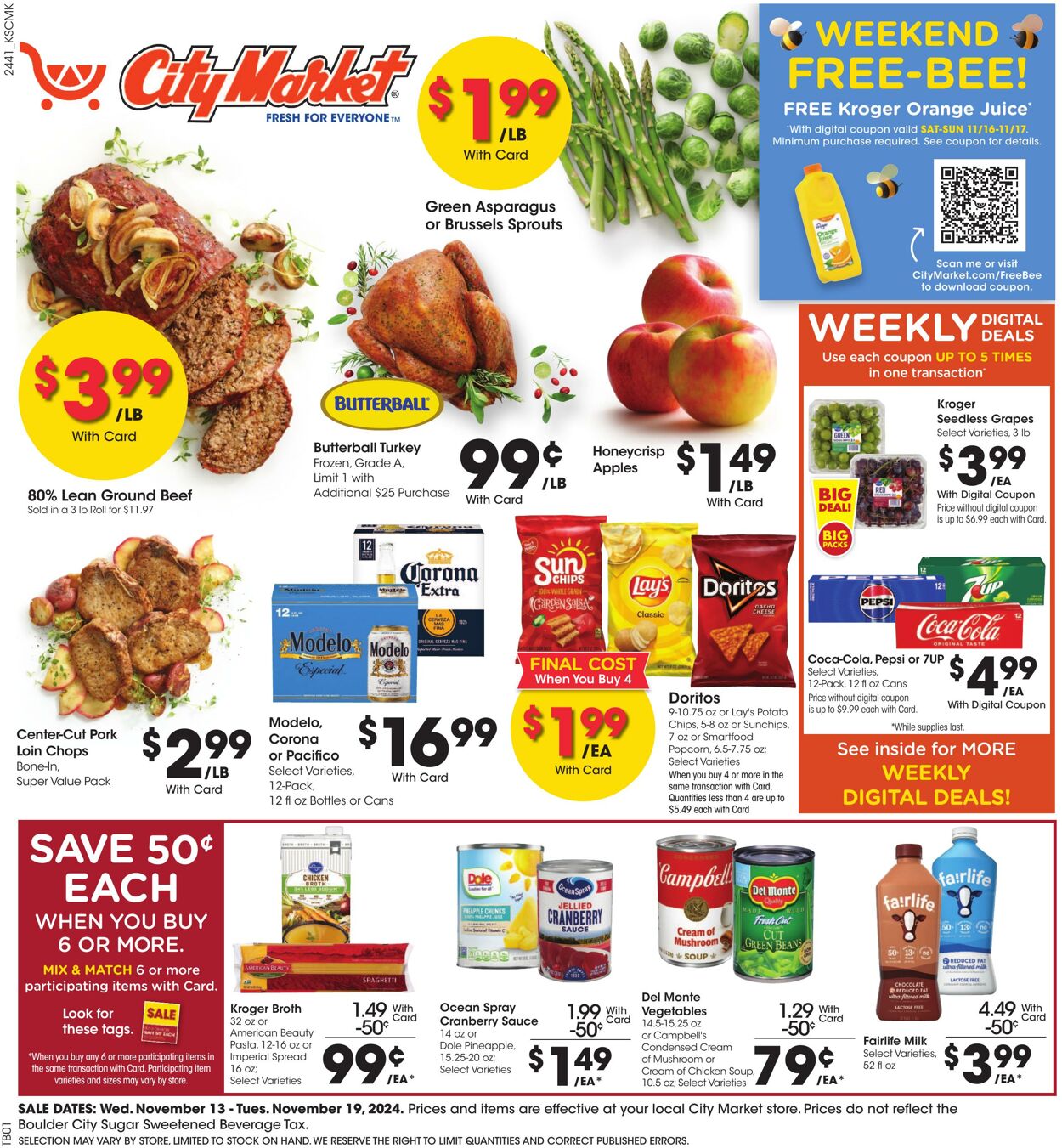 Weekly ad City Market 11/13/2024 - 11/19/2024