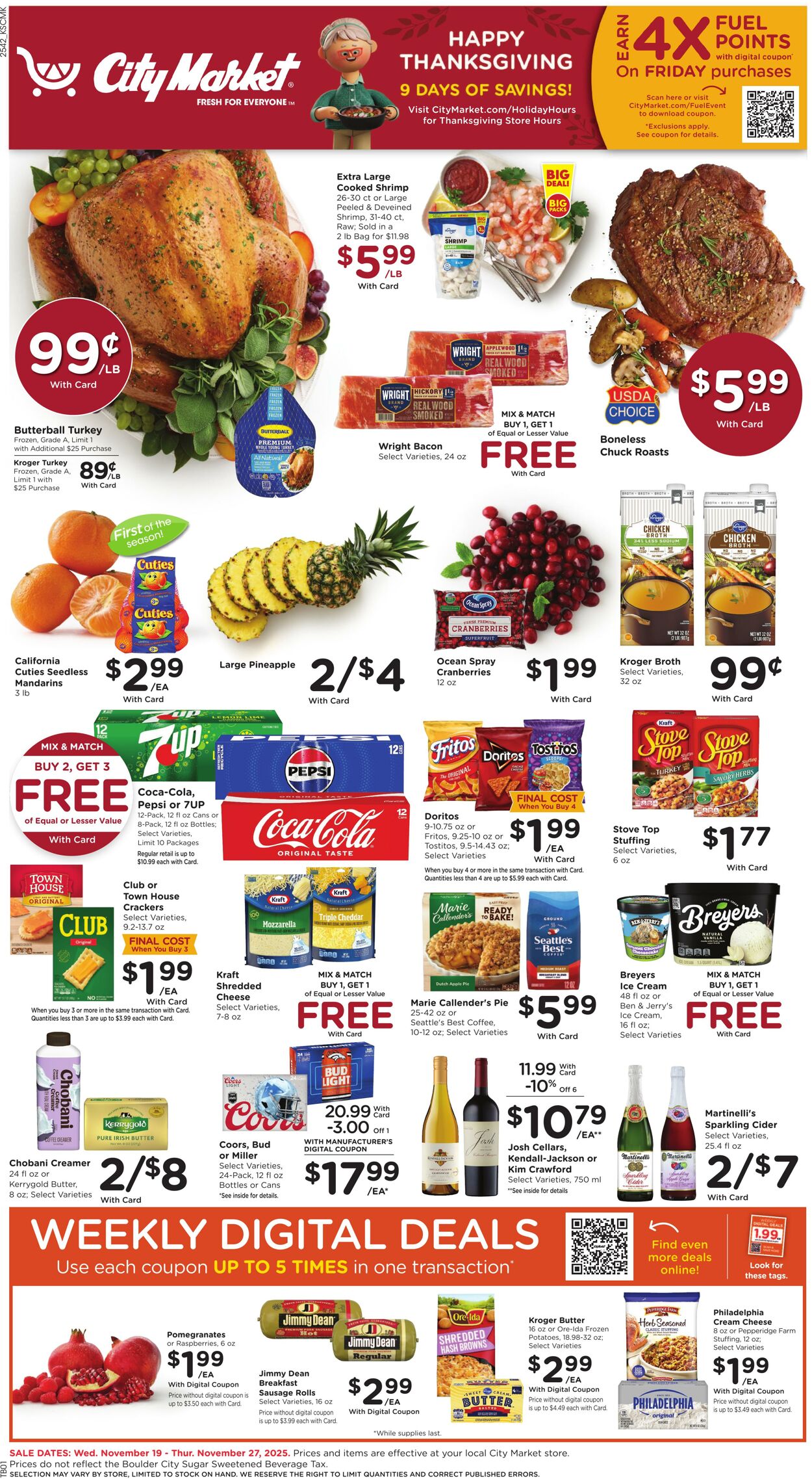 Weekly ad City Market 11/19/2025 - 11/27/2025