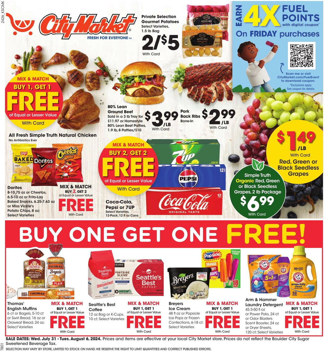 Weekly ad City Market 07/31/2024 - 08/06/2024