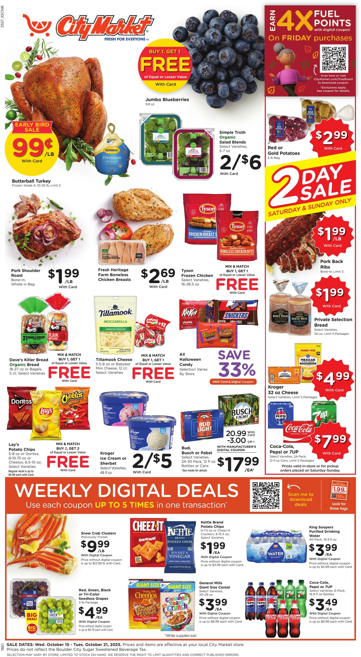 Weekly ad City Market 10/15/2025 - 10/21/2025