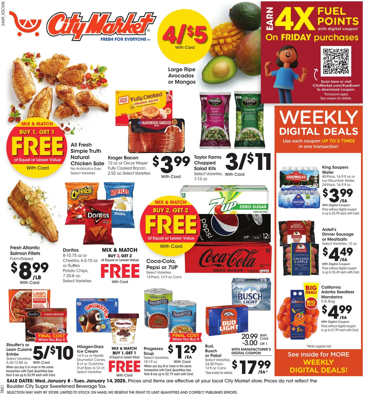 Weekly ad City Market 01/08/2025 - 01/14/2025