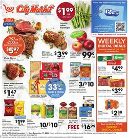 Weekly ad City Market 12/11/2024 - 12/17/2024