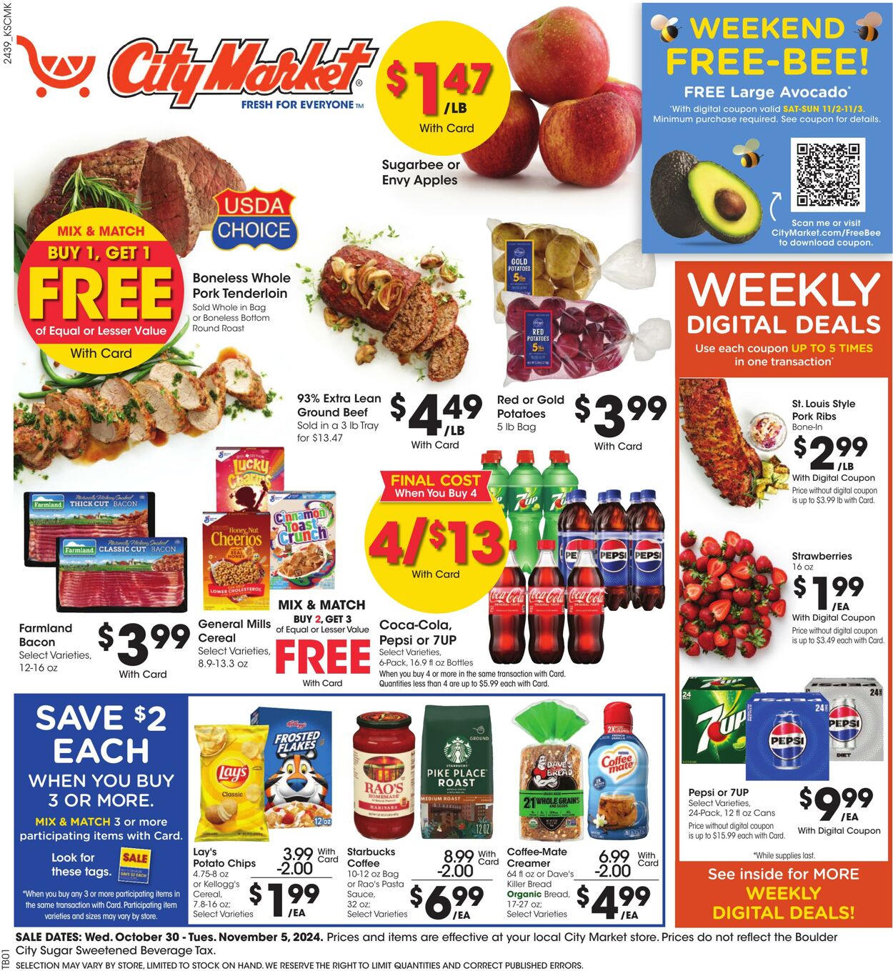 Weekly ad City Market 10/30/2024 - 11/05/2024