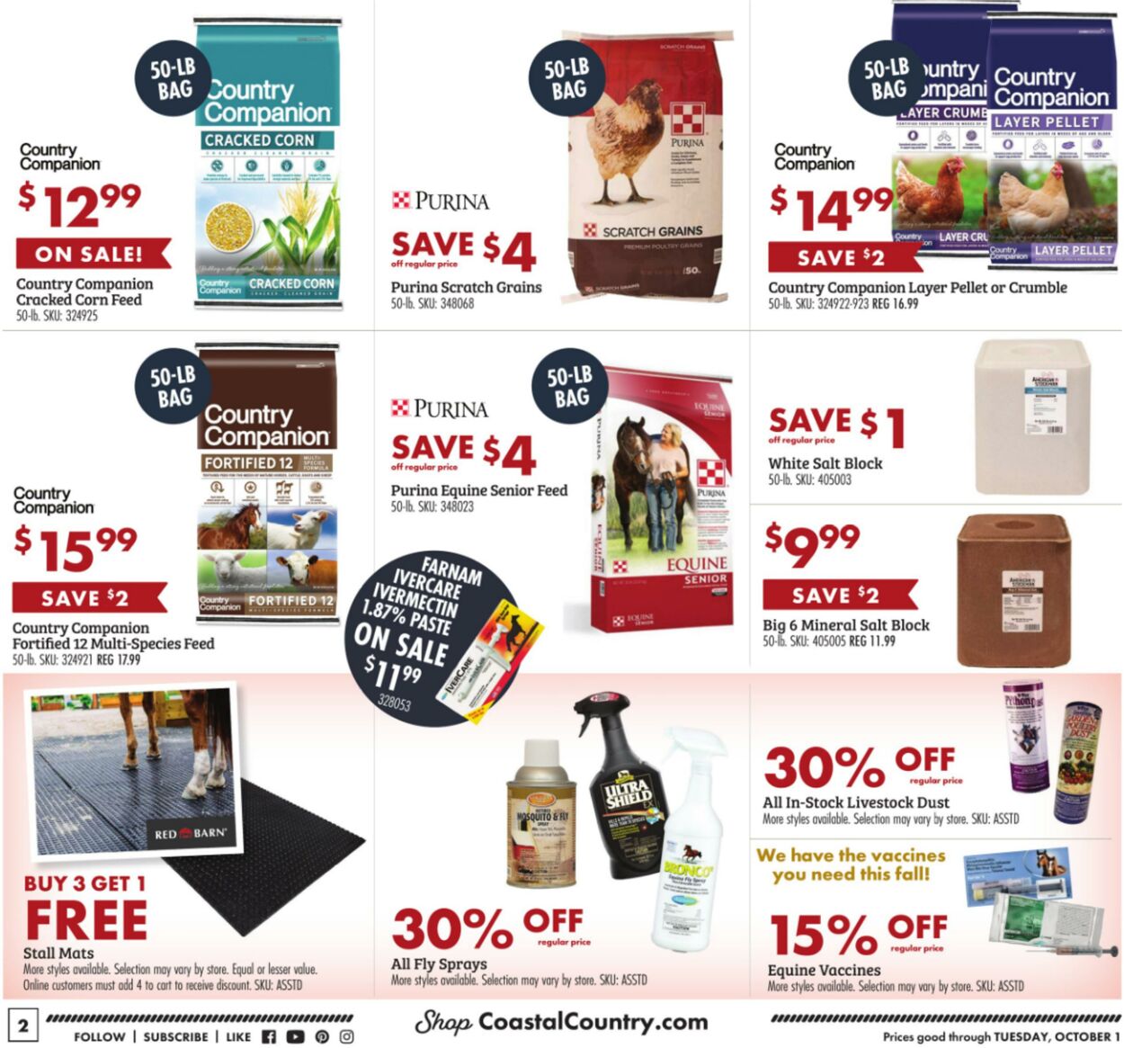 Weekly ad Coastal Farm 09/25/2024 - 10/01/2024