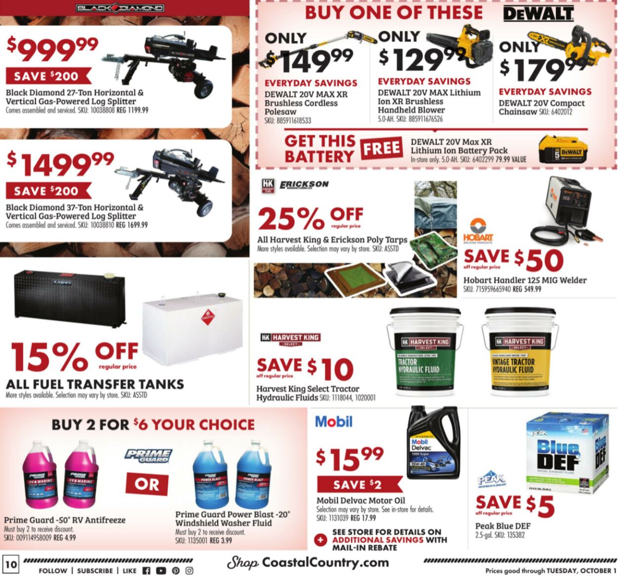 Weekly ad Coastal Farm 09/25/2024 - 10/01/2024