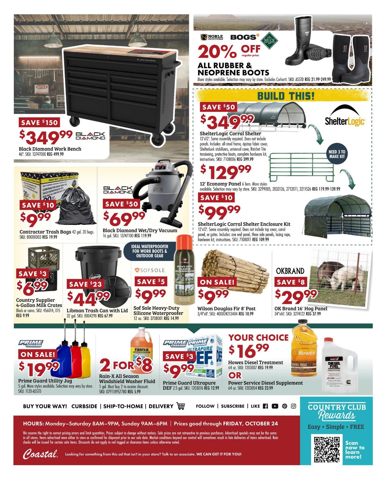 Weekly ad Coastal Farm 10/08/2025 - 10/24/2025