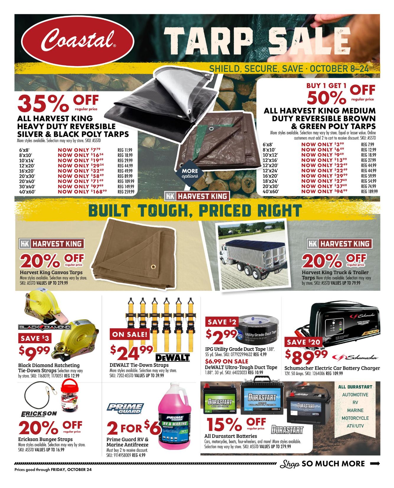 Weekly ad Coastal Farm 10/08/2025 - 10/24/2025