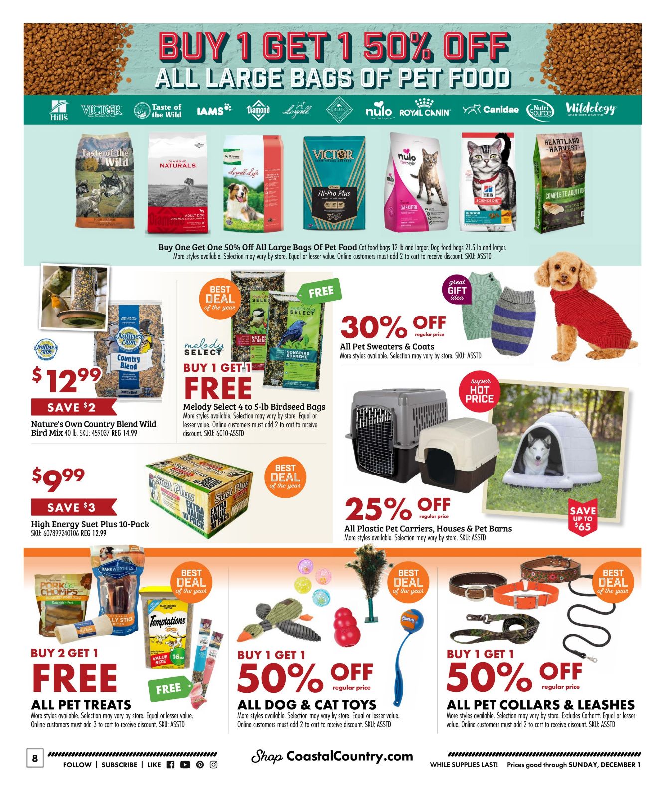 Weekly ad Coastal Farm 11/29/2024 - 12/01/2024