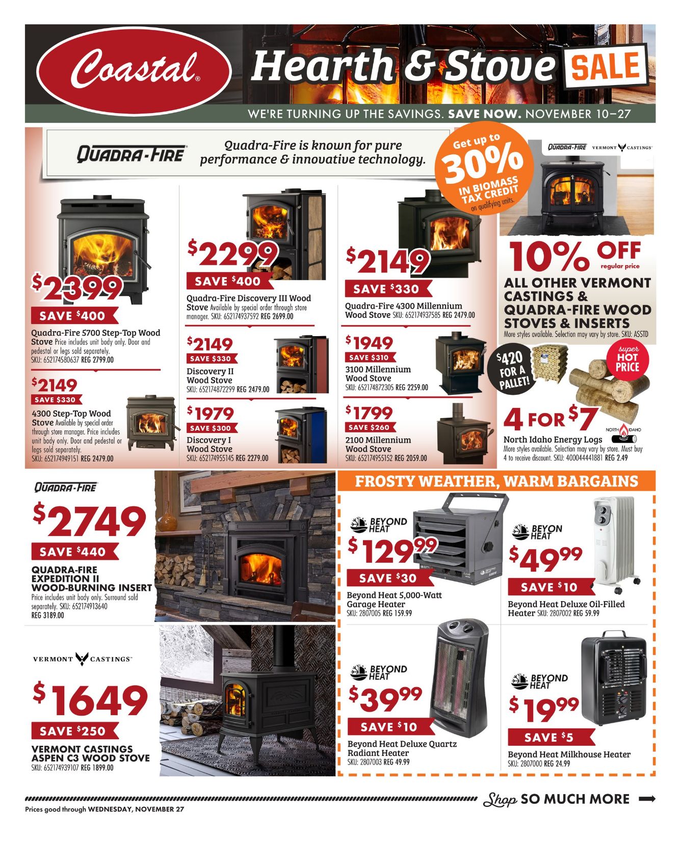 Weekly ad Coastal Farm 11/10/2024 - 11/27/2024