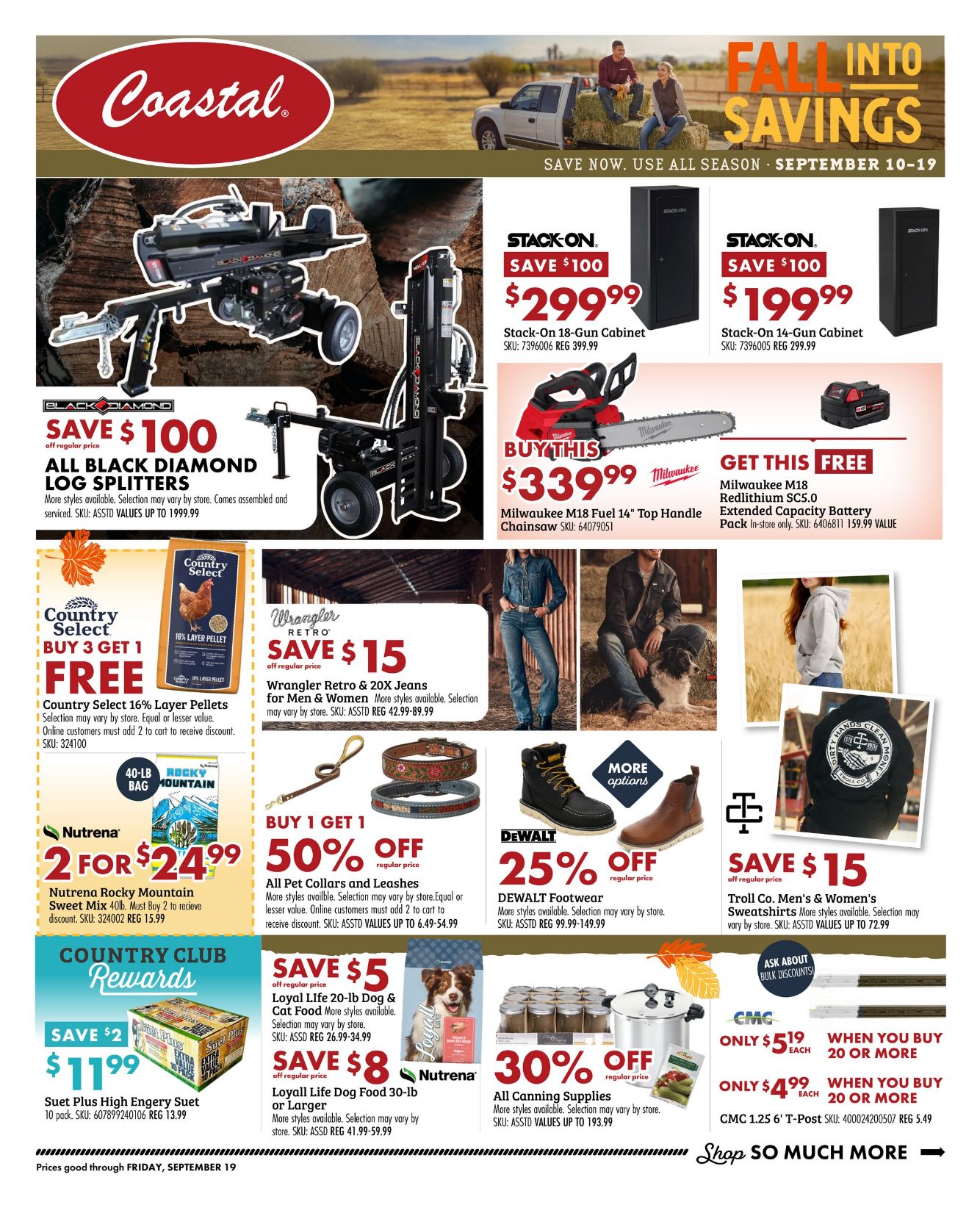 Weekly ad Coastal Farm 09/10/2025 - 09/19/2025