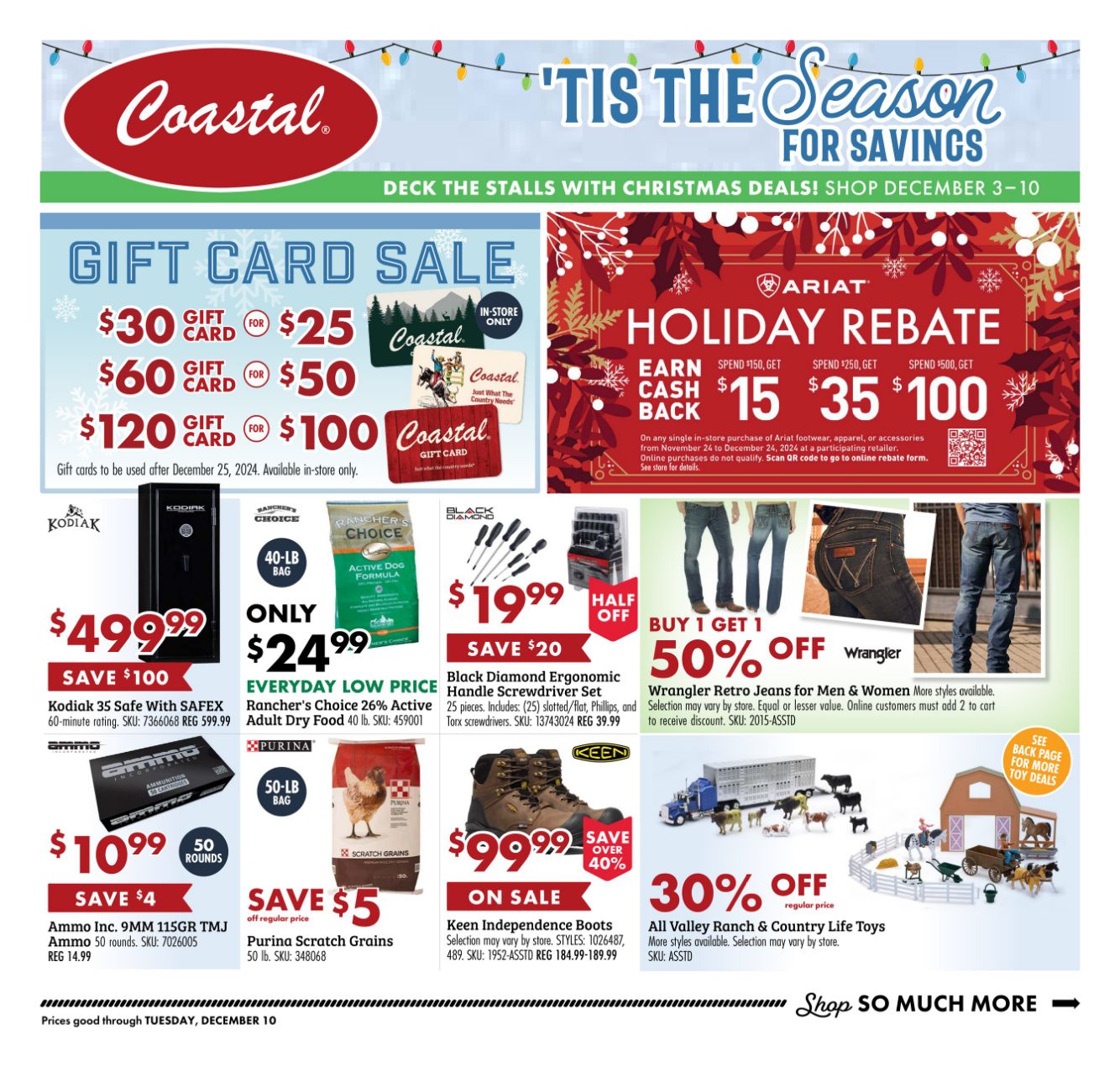 Weekly ad Coastal Farm 12/03/2024 - 12/10/2024