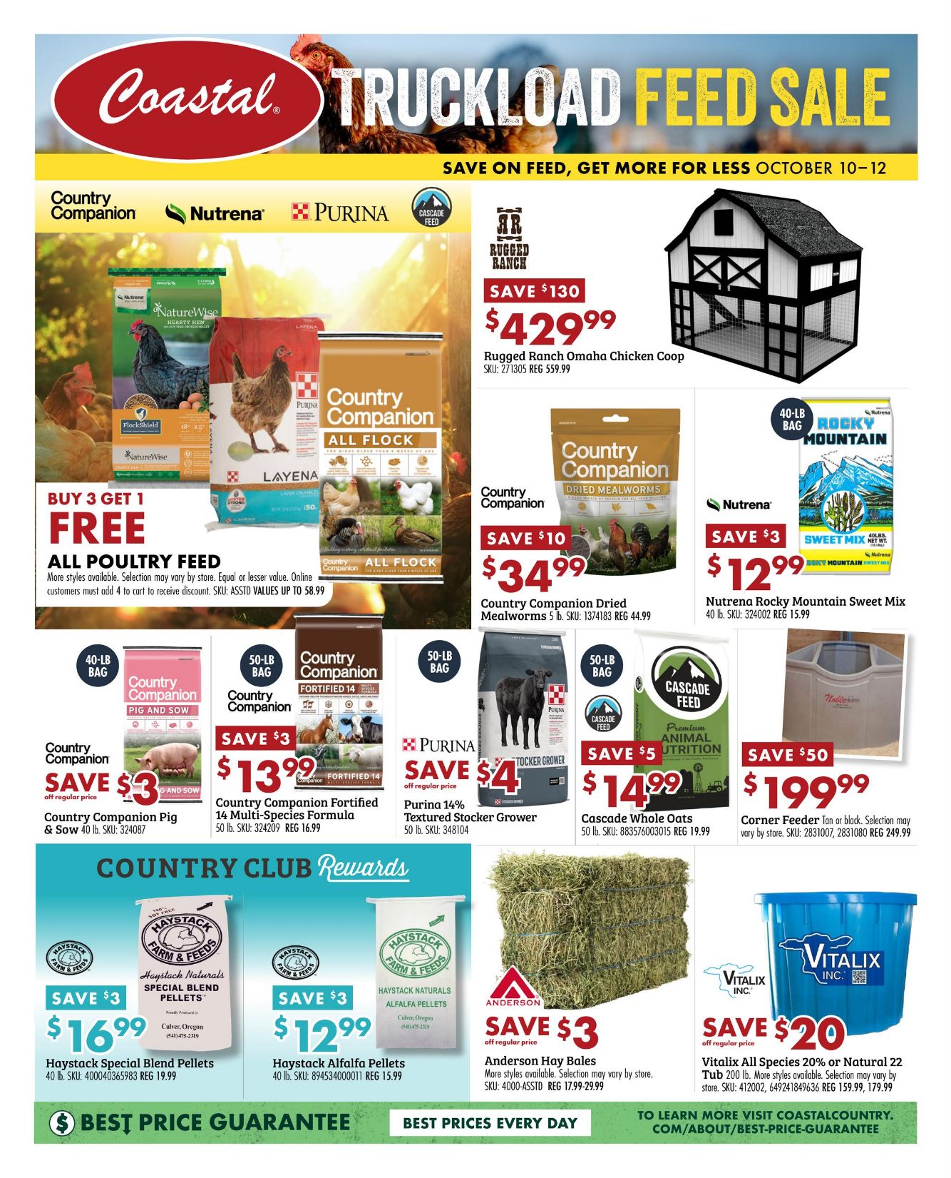 Weekly ad Coastal Farm 10/10/2025 - 10/12/2025