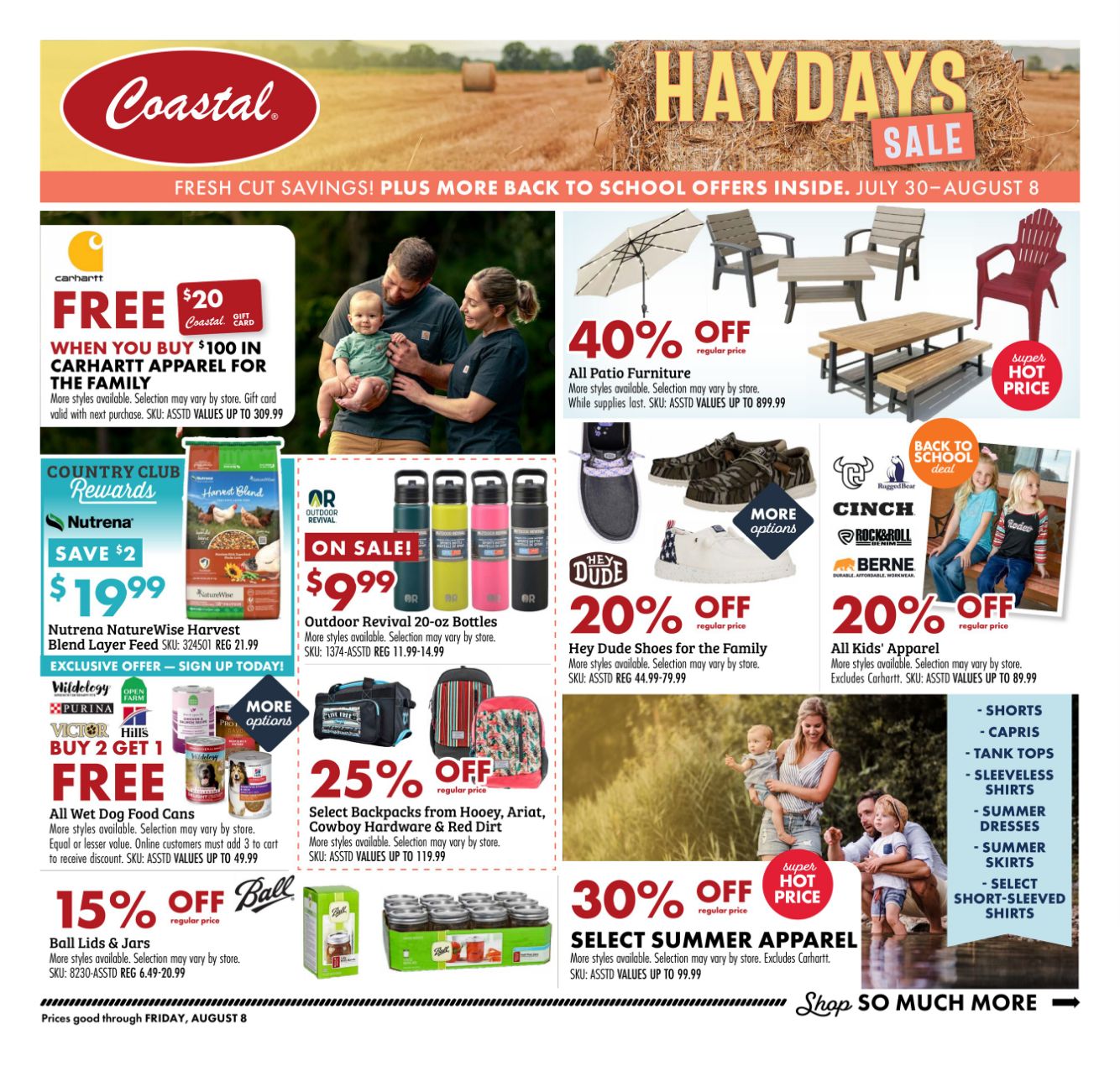 Weekly ad Coastal Farm 07/30/2025 - 08/08/2025
