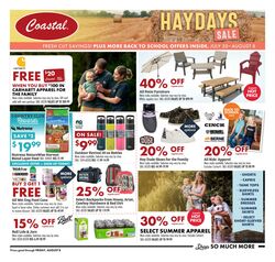Weekly ad Coastal Farm 07/30/2025 - 08/08/2025