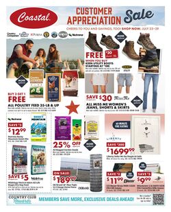 Weekly ad Coastal Farm 07/23/2025 - 07/29/2025