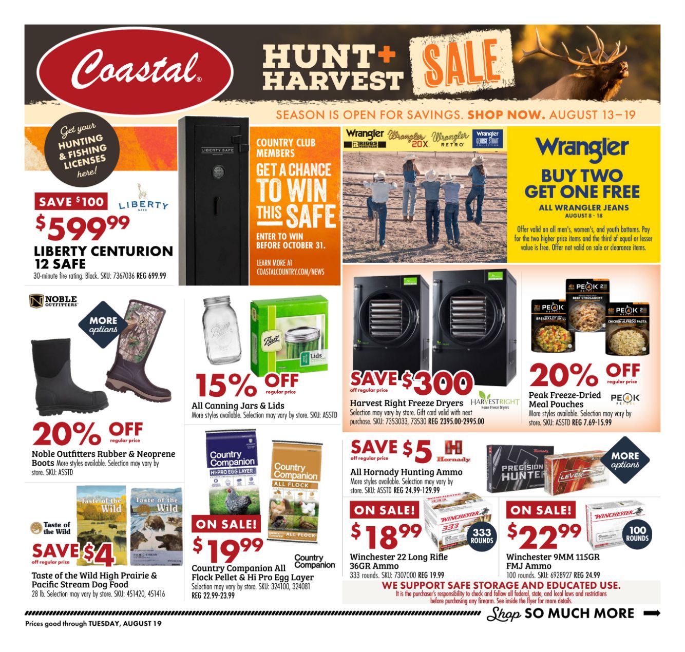 Weekly ad Coastal Farm 08/13/2025 - 08/19/2025