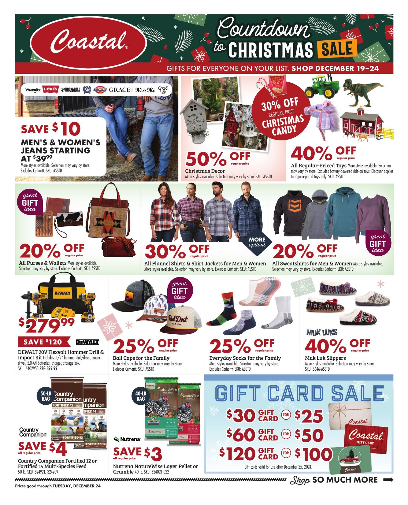 Weekly ad Coastal Farm 12/19/2024 - 12/24/2024