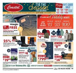 Weekly ad Coastal Farm 12/03/2025 - 12/14/2025