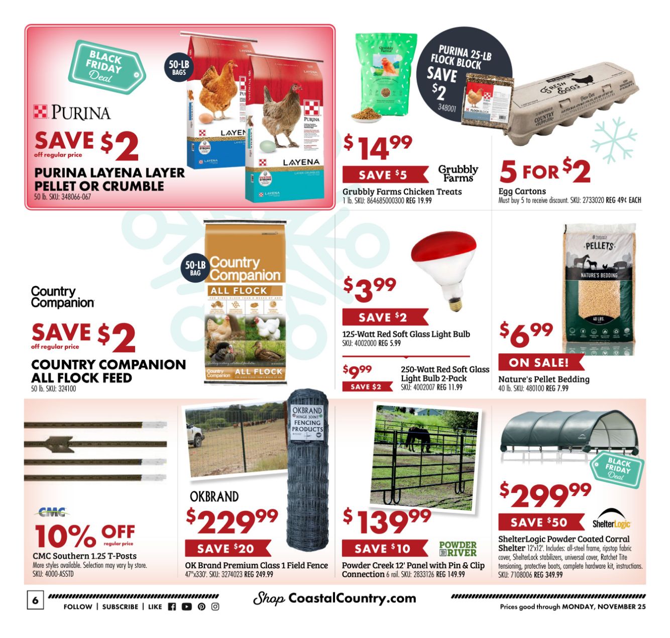 Weekly ad Coastal Farm 11/20/2024 - 11/25/2024