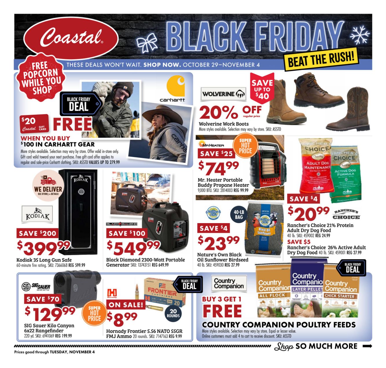 Weekly ad Coastal Farm 10/29/2025 - 11/04/2025