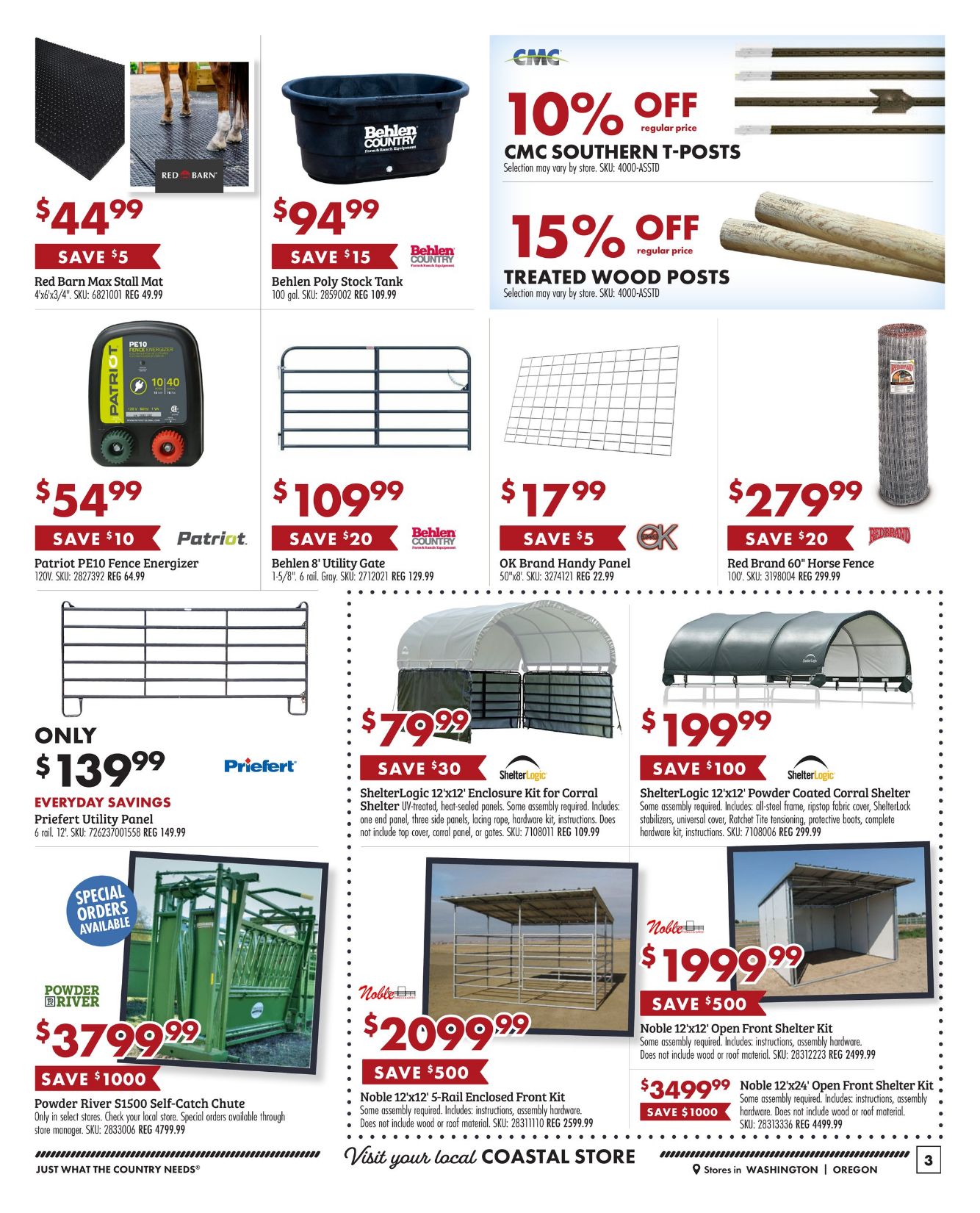 Weekly ad Coastal Farm 10/09/2024 - 10/25/2024