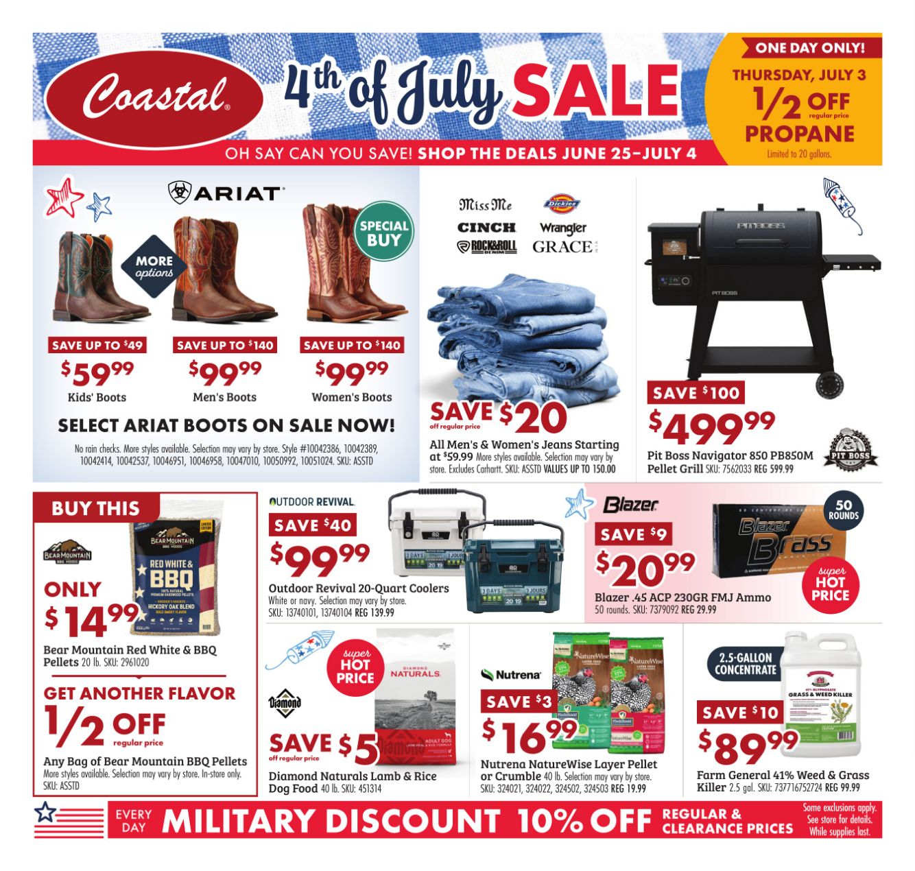 Weekly ad Coastal Farm 06/25/2025 - 07/04/2025