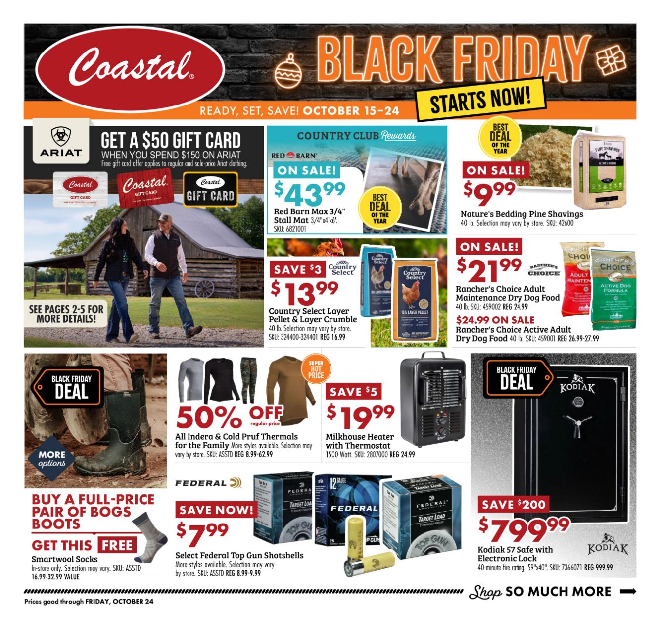 Weekly ad Coastal Farm 10/15/2025 - 10/24/2025