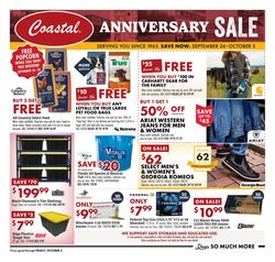 Weekly ad Coastal Farm 10/29/2025 - 11/04/2025