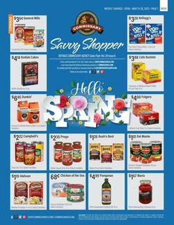 Weekly ad Commissary 03/13/2023 - 03/26/2023