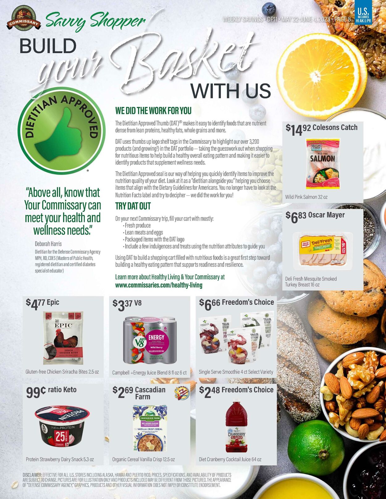 Weekly ad Commissary 05/22/2023 - 06/04/2023