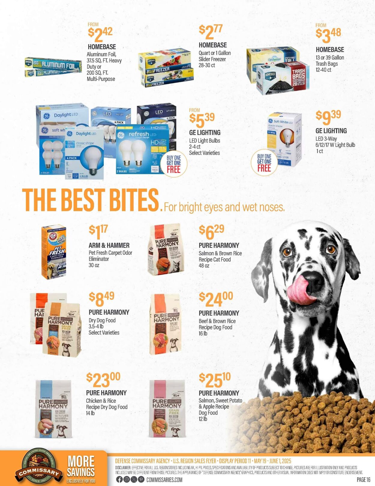 Weekly ad Commissary 05/26/2025 - 06/08/2025