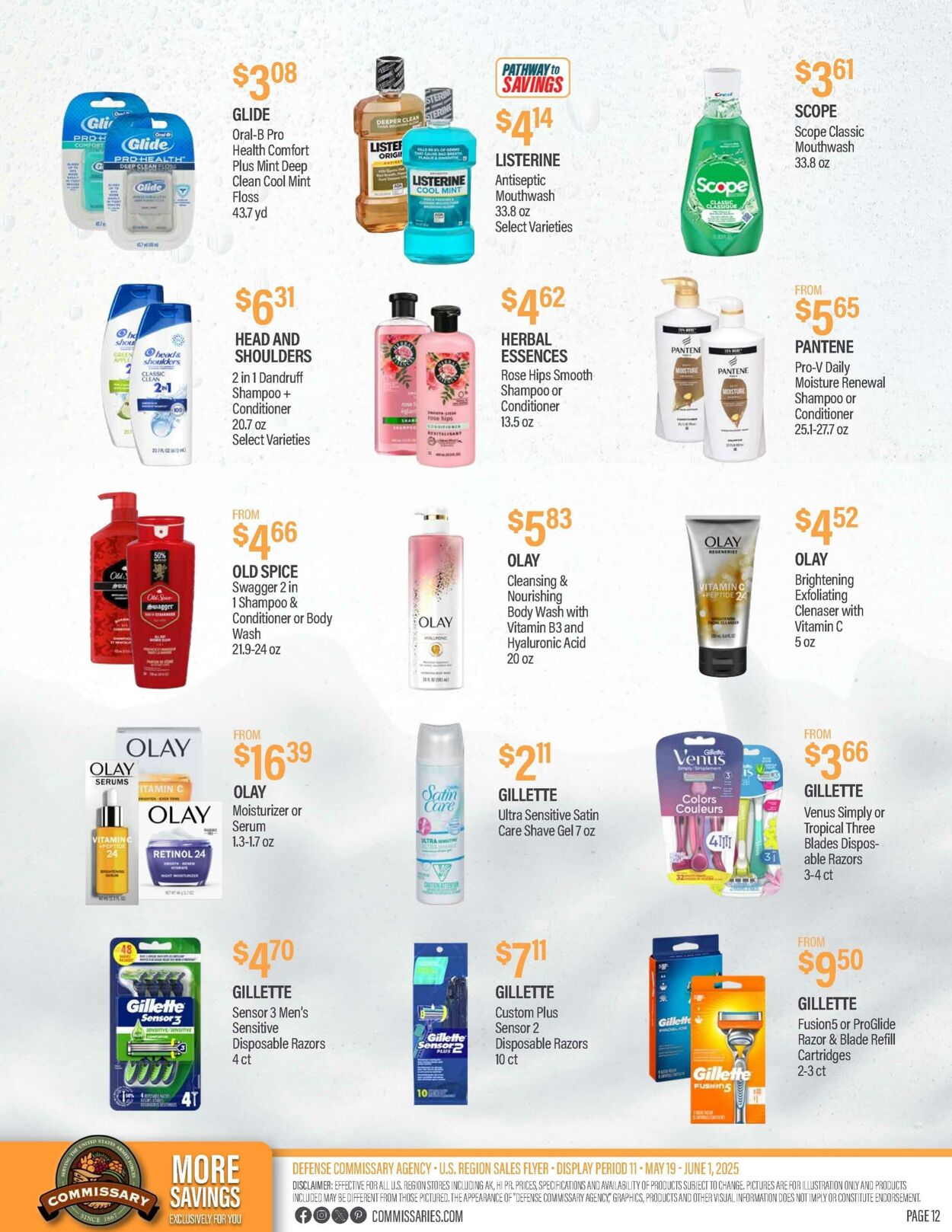 Weekly ad Commissary 05/26/2025 - 06/08/2025