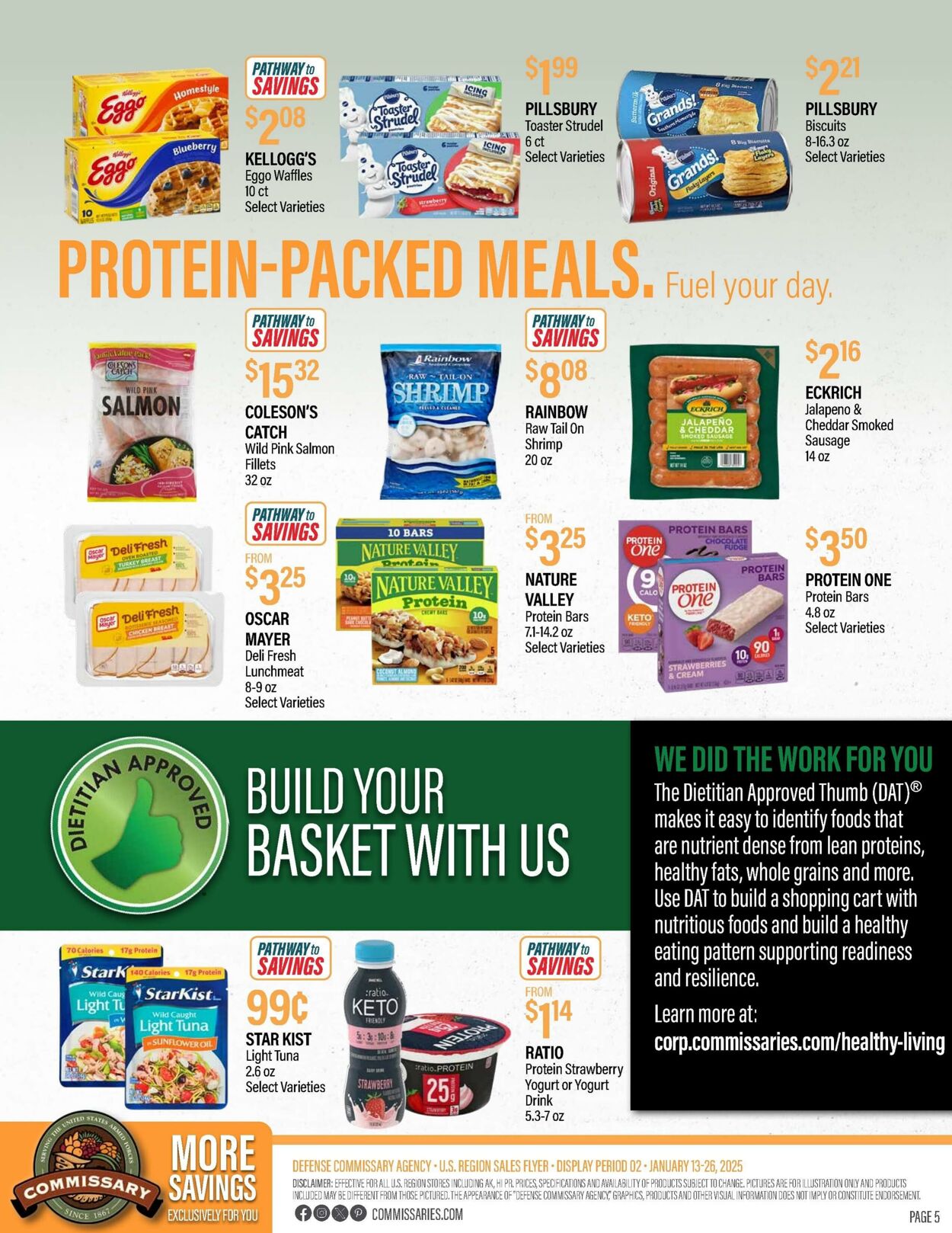 Weekly ad Commissary 01/20/2025 - 02/02/2025