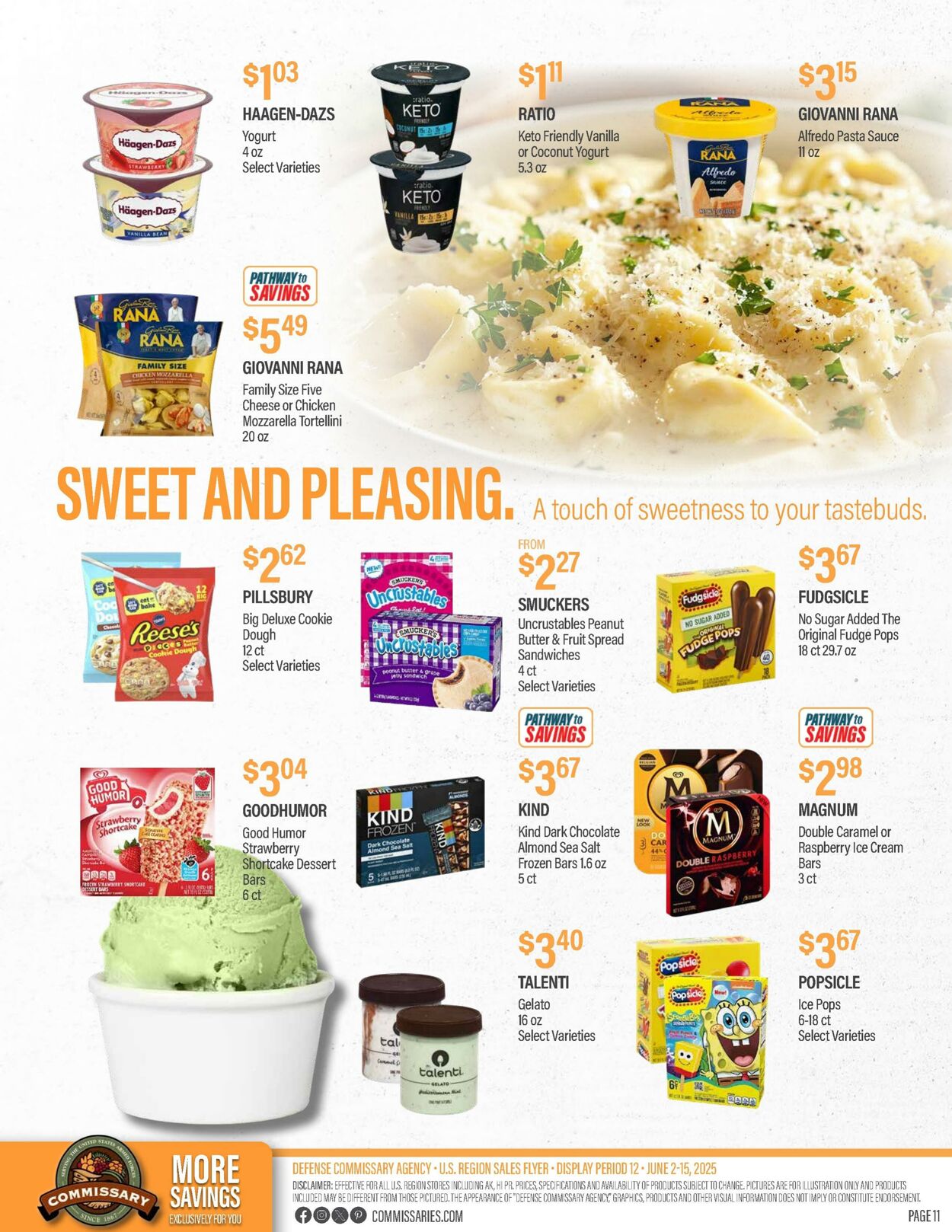 Weekly ad Commissary 06/09/2025 - 06/22/2025