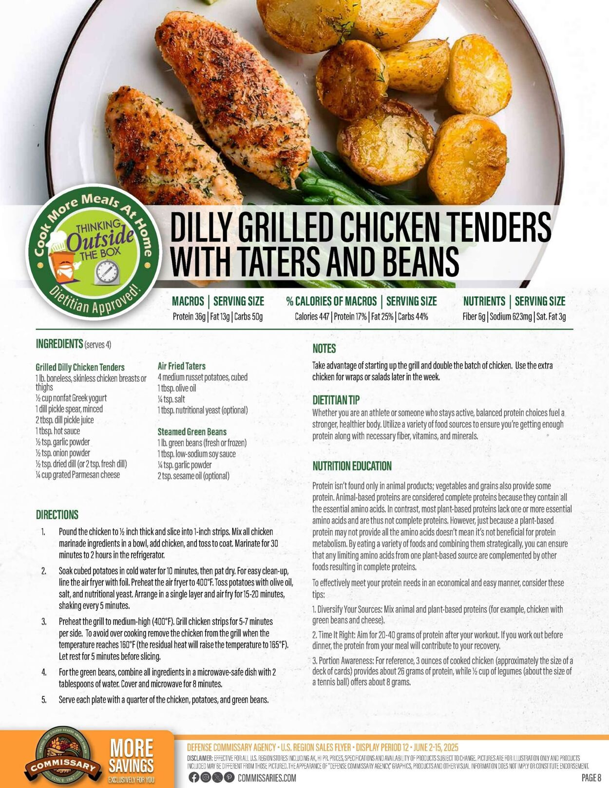 Weekly ad Commissary 06/09/2025 - 06/22/2025