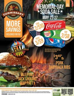 Weekly ad Commissary 06/03/2024 - 06/16/2024