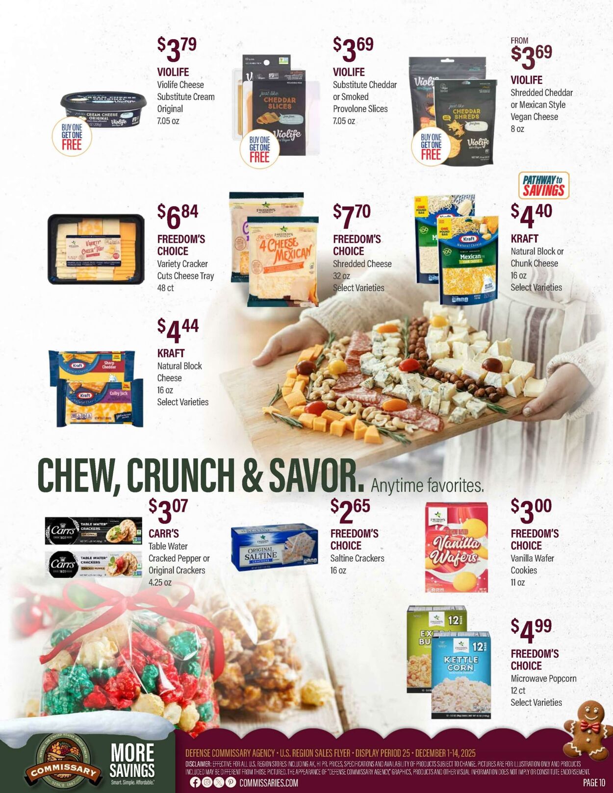 Weekly ad Commissary 12/15/2025 - 12/28/2025