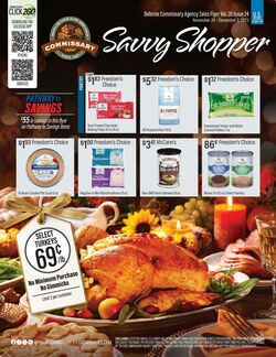 Weekly ad Commissary 11/20/2023 - 12/03/2023