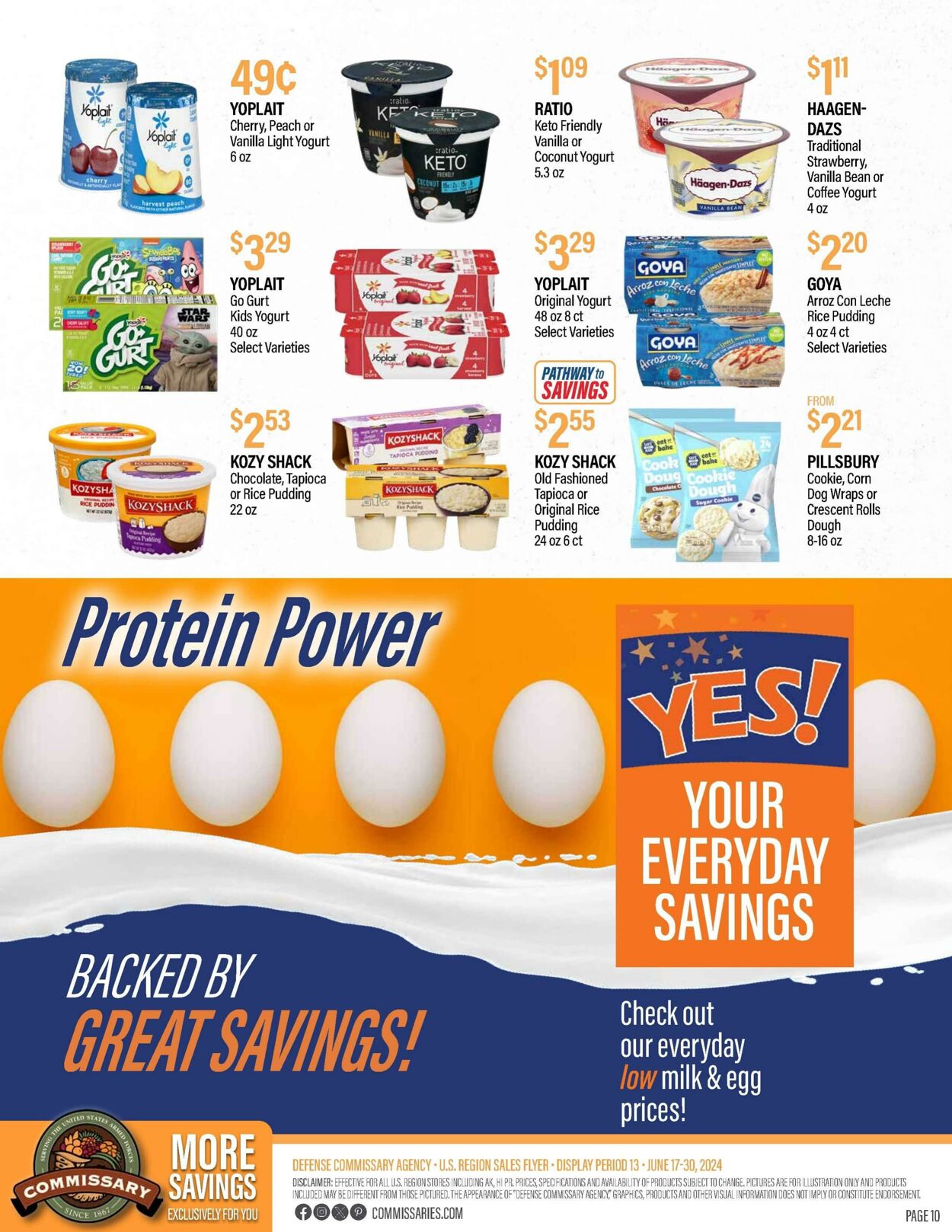 Weekly ad Commissary 06/24/2024 - 07/07/2024