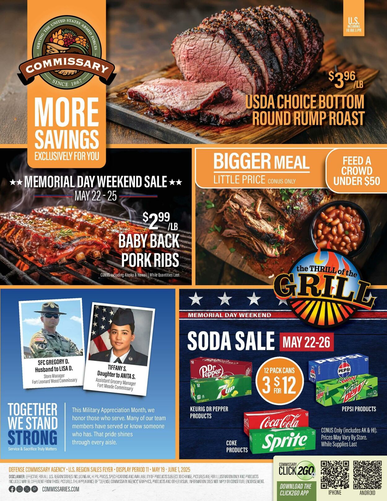 Weekly ad Commissary 06/02/2025 - 06/15/2025