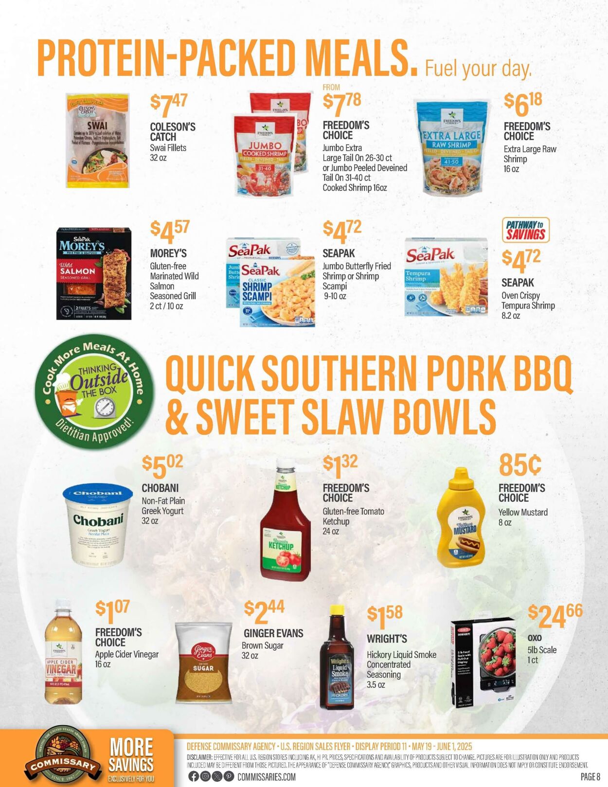 Weekly ad Commissary 06/02/2025 - 06/15/2025